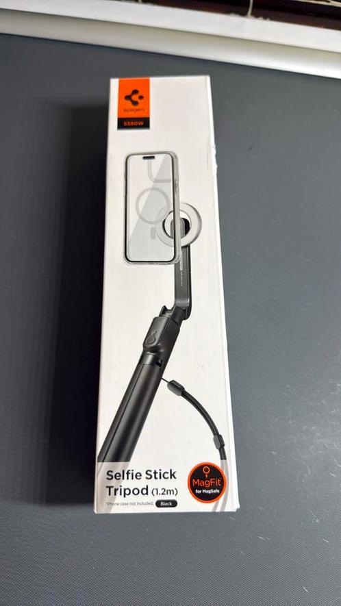 Spigen Selfie Stick Tripod 1.2m MagFit for MagSafe, Telecommunicatie, Mobiele telefoons | Toebehoren en Onderdelen, Nieuw, Overige typen