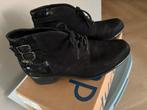 Durea suede veterboots  6H (39H), Kleding | Dames, Durea, Zwart, Lage of Enkellaarzen, Ophalen of Verzenden