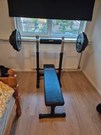 Bankdrukset met gewichten en dumbells - Zo goed als nieuw!, Ophalen