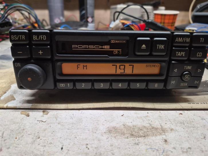 Porsche radio cassette, Auto diversen, Autoradio's, Gebruikt, Ophalen of Verzenden