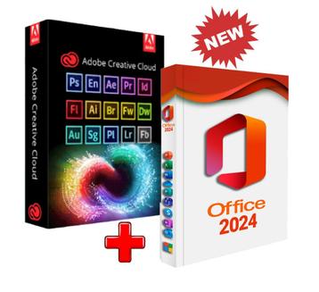 Adobe Master Collection 2025 + Office 2024 | MacOS beschikbaar voor biedingen