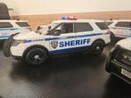 1/18 Ford Utility New York Sheriff met licht en geluid, Hobby en Vrije tijd, Modelauto's | 1:18, Ophalen of Verzenden, Zo goed als nieuw