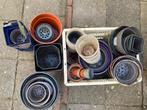 Gratis plastic plantenpotjes, Tuin en Terras, Bloempotten, Ophalen, Kunststof, Gebruikt, Rond
