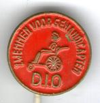 D.I.O. zwemmen voor gehandicapten zilverkl speldje ( Y_161 ), Verzamelen, Verzenden, Zo goed als nieuw, Sport, Speldje of Pin