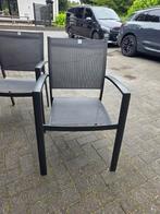 Stapelstoel PR design - antraciet- 3 stuks, Ophalen, Zo goed als nieuw, Aluminium
