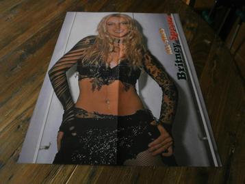 leuke 4xa4 poster Britney Spears ( zwart kant)