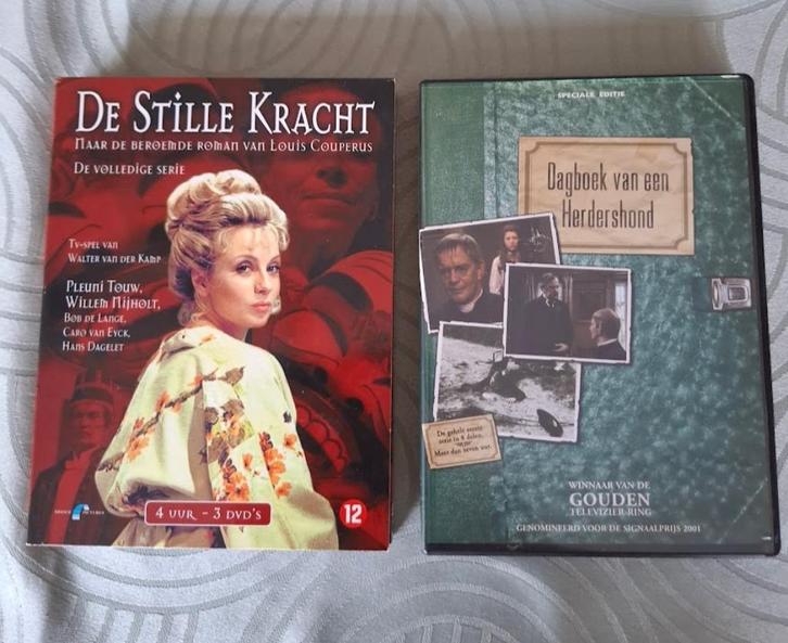 DVDboxen NL series Stille Kracht & Dagboek ve Herdershond, Cd's en Dvd's, Dvd's | Tv en Series, Zo goed als nieuw, Drama, Alle leeftijden