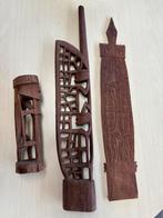 Houtsnijwerk beeldjes West-Papoea, Ophalen of Verzenden