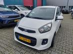 Kia Picanto 1.0 Cvvt 66 PK 5D 2016 Wit, Auto's, Euro 5, Stof, 4 stoelen, Wit