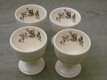 4 Wedgwood Conway Eierdoppen