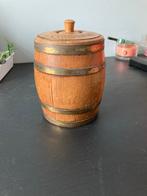 Vintage Eiken Sigarenhouder, Ophalen of Verzenden, Gebruikt, Eikenhout, Minder dan 50 cm