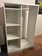 Kast kledingkast met vakken en stang, Ophalen, 50 tot 100 cm, Zo goed als nieuw, Met hangruimte