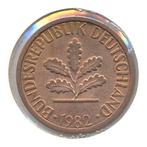 BRD 1 Pfennig 1982 D, Ophalen of Verzenden, Duitsland, Losse munt