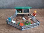 84. Playmobil 6140 konijnenhok met ren, Ophalen of Verzenden, Zo goed als nieuw, Complete set