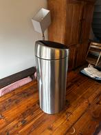Brabantia Prullenbak - Netjes en Hygiënisch!, 50 tot 75 cm, Ophalen of Verzenden, Zo goed als nieuw, Rvs