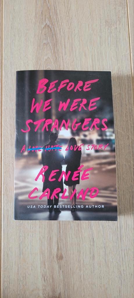 Before we were strangers boek, Boeken, Taal | Engels, Zo goed als nieuw, Ophalen of Verzenden
