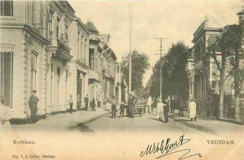 (301-293-001) Veendam Kerklaan, Verzamelen, Ansichtkaarten | Nederland, Groningen, Ophalen of Verzenden