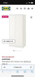 Ikea kleppstad kledingkast, Huis en Inrichting, Kasten | Kledingkasten, Gebruikt, Ophalen of Verzenden, 50 tot 75 cm, 200 cm of meer