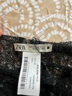 Zwarte Zara jurk met lange mouwen, Kleding | Dames, Jurken, Maat 38/40 (M), Zwart, Ophalen of Verzenden, Zo goed als nieuw