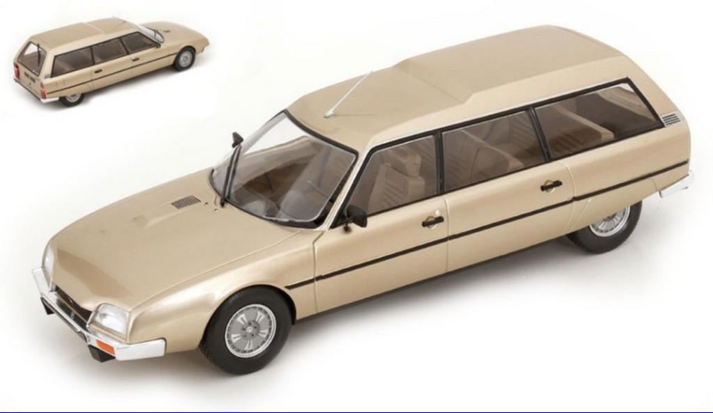 Citroen CX Break 1977 beige met. 1/18 MODELCAR ref. MCG18554, Hobby en Vrije tijd, Modelauto's | 1:18, Verzenden, Nieuw, Auto