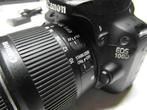 Canon 100D met zoom lens EF-S 10-18mm 1:4.5-5.6 IS STM lens, 18 Megapixel, Spiegelreflex, Canon, Ophalen of Verzenden