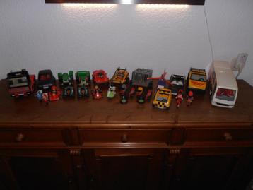 Partij Playmobil voertuigen auto's, tractoren, motoren, enz. beschikbaar voor biedingen