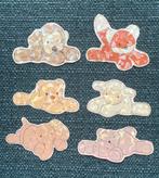 6 handgemaakte glitterende jellycat stickers, Ophalen of Verzenden, Nieuw, Merk