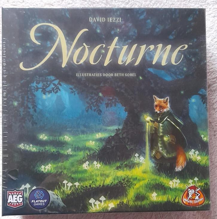 Nocturne (bordspel), Hobby en Vrije tijd, Gezelschapsspellen | Bordspellen, Nieuw, Een of twee spelers, Drie of vier spelers, Ophalen of Verzenden