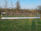 Aluminium schuifhek 8 meter lang 120 hoog, Tuin en Terras, Tuinhekken en Hekwerk, Ophalen of Verzenden, Zo goed als nieuw, Aluminium
