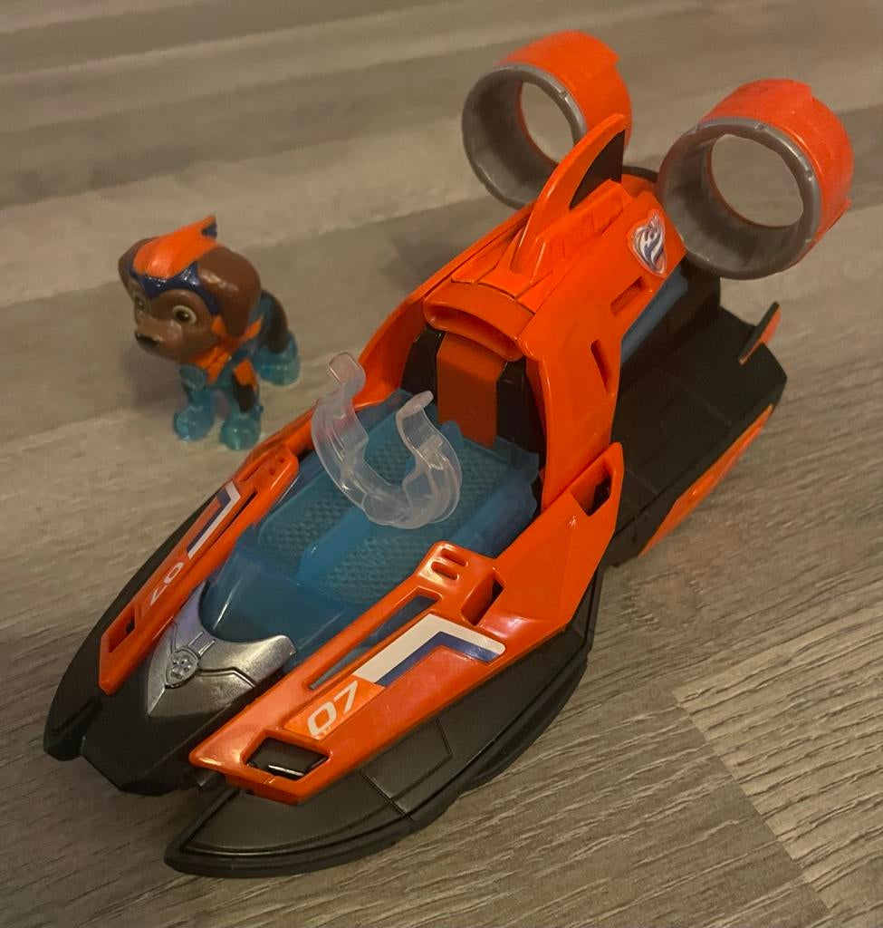 Paw Patrol Chase & Zuma Voertuigen met Geluid, Ophalen of Verzenden, Zo goed als nieuw
