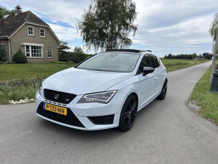 Seat Leon 2.0 TSI Cupra 280 Pano Alcantara/Leder, Auto's, Seat, Bedrijf, Leon, ABS, Airbags, Airconditioning, Alarm, Bluetooth