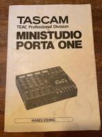 Handleiding Tascam porta one, Ophalen of Verzenden