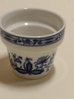 porselein bloempot Zwiebelmuster decor Kronester Kobalt, Antiek en Kunst, Antiek | Vazen, Ophalen