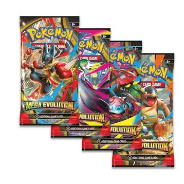 Pokémon Mega Evolution Booster Packs beschikbaar voor biedingen