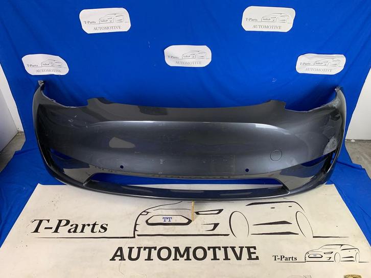 Tesla model Y voorbumper origineel bumper, Auto-onderdelen, Carrosserie en Plaatwerk, Bumper, Voor, Gebruikt, Ophalen of Verzenden