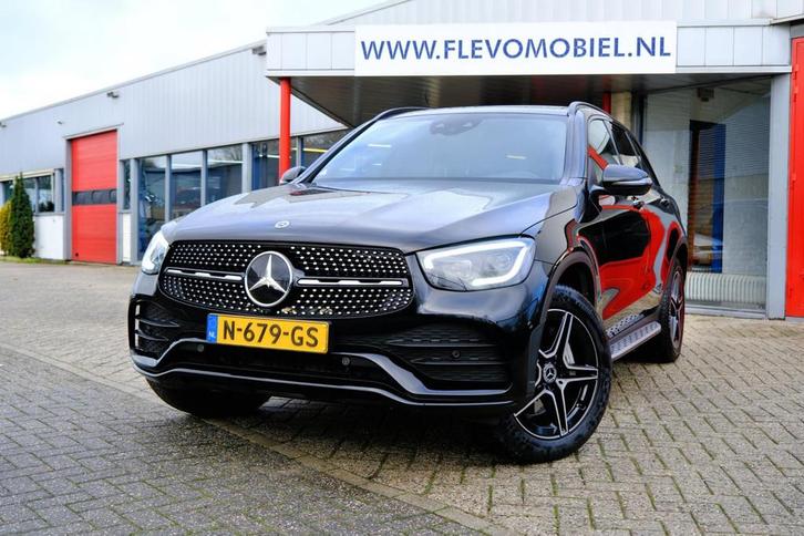 Mercedes-Benz GLC-klasse 300de 4MATIC AMG Aut. Pano|Burmeste, Auto's, Mercedes-Benz, Bedrijf, Te koop, GLC, 360° camera, 4x4, ABS