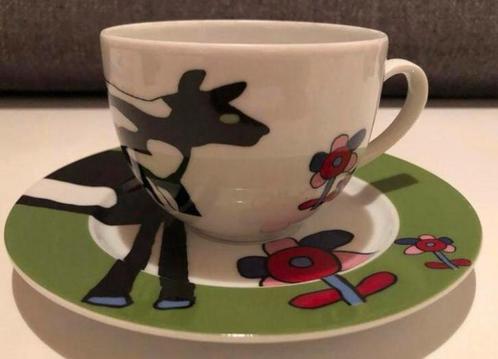 Abrona Schoonhoven Keramiek- 'De smaak van kunst' - 1990's, Huis en Inrichting, Keuken | Servies, Zo goed als nieuw, Kop(pen) en/of Schotel(s)