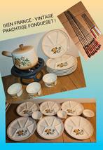 Fondueset GIEN FRANCE, zeer compleet, voor Sint of Kerst!, Witgoed en Apparatuur, Fonduesets, Ophalen of Verzenden, Zo goed als nieuw