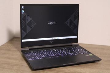 Dikke Gaming Laptop HP Victus - Ryzen 5 / GeForce 3050Ti beschikbaar voor biedingen