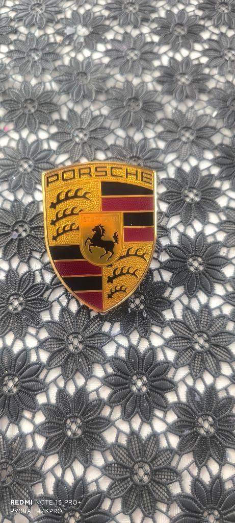 Porsche Embleem mit Pakking, Ophalen of Verzenden, Nieuw, Porsche