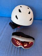 Skihelm en bril maat M/L, Overige merken, Overige typen, Ophalen of Verzenden, Zo goed als nieuw