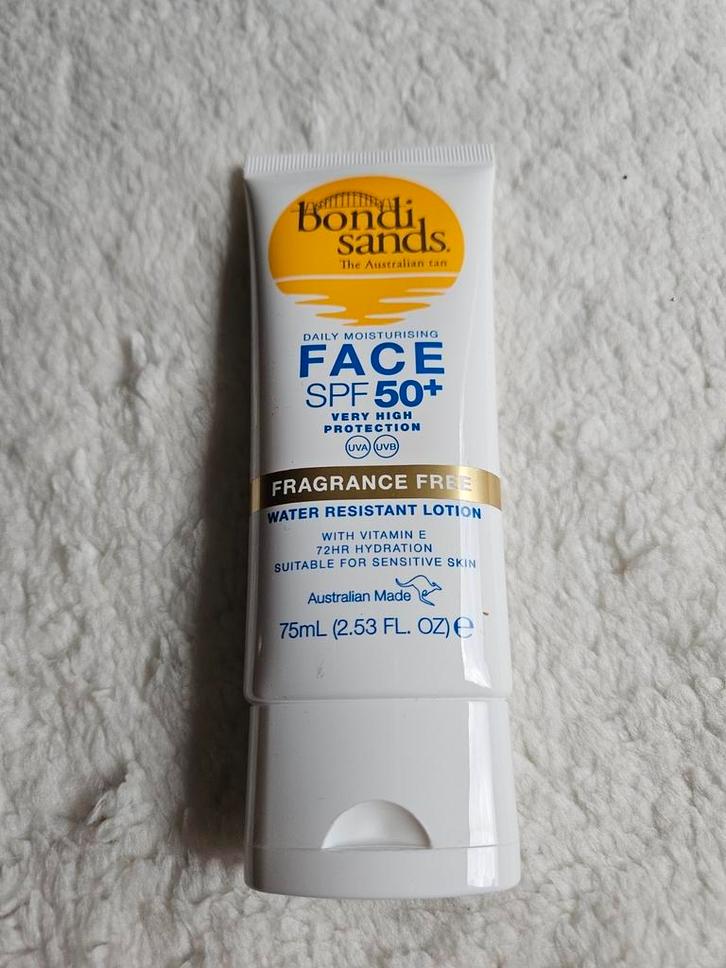 Bondi sands face lotion spf 50 75 ml, Sieraden, Tassen en Uiterlijk, Uiterlijk | Gezichtsverzorging, Nieuw, Verzorging, Gehele gezicht