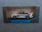 BMW E30 M3 DTM 1991 #16 Linder Heger Minichamps 1:43 OVP, Hobby en Vrije tijd, Modelauto's | 1:43, Ophalen of Verzenden, Gebruikt