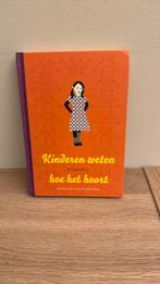 de KinderDitz Kinderen weten hoe het hoort, Ophalen of Verzenden, Zo goed als nieuw, Reinildis van Ditzhuyzen, Overige onderwerpen