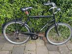 28" zwarte Pelikaan herenfiets met versnelling,licht en slot, Ophalen, Gebruikt, Overige merken, Versnellingen