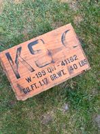 Ww2 us k rations kist, Verzamelen, Militaria | Tweede Wereldoorlog, Ophalen of Verzenden, Landmacht, Amerika, Kist of Geocache