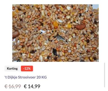 Alles voor uw tuinvogels beschikbaar voor biedingen