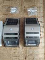 2x Solar Wandlampen met Bewegingssensor - Nieuwstaat, Tuin en Terras, Buitenverlichting, Zonne-energie, Licht-donker-sensor, Minder dan 50 watt