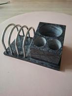 vintage marmer bureaustandaard brievenhouder Art Deco design, Ophalen of Verzenden, Gebruikt