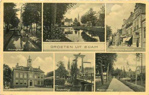 (301-243-043) Edam Groeten uit, Verzamelen, Ansichtkaarten | Nederland, Noord-Holland, Verzenden